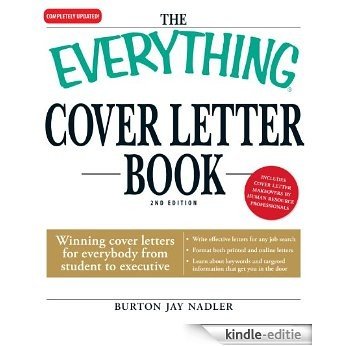 The Everything Cover Letter Book: Winning Cover Letters For Everybody From Student To Executive (Everything®) [Kindle-editie] beoordelingen