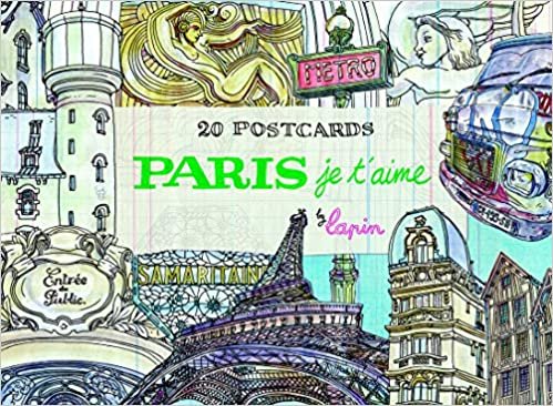 Paris, Je T'Aime: 20 Postcards Book