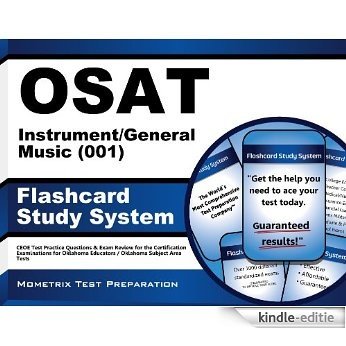 OSAT Instrument/General Music (001) Flashcard Study System: CEOE Test Practice Questions & Exam Review for the Certification Examinations for Oklahoma ... Subject Area Tests (English Edition) [Kindle-editie]