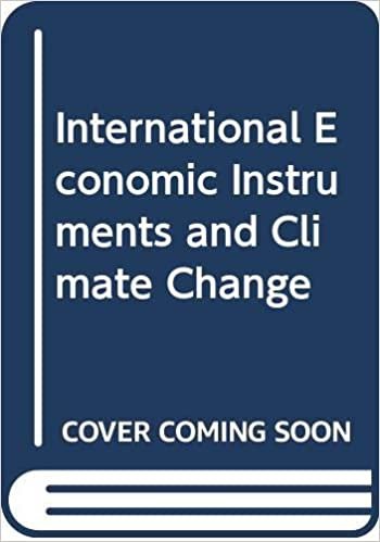 International Economic Instruments and Climate Change