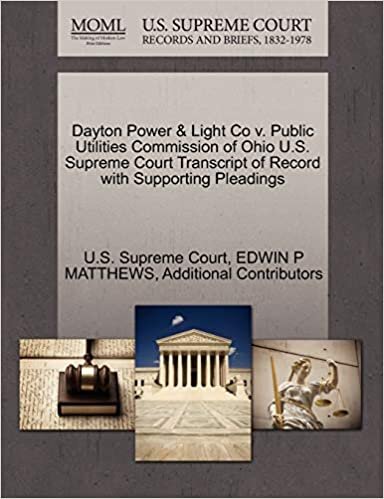 indir Dayton Power &amp; Light Co v. Public Utilities Commission of Ohio U.S. Supreme Court Transcript of Record with Supporting Pleadings
