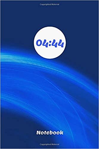indir 04:44 Notebook: Daily Journal With Your Happy Hour | Numbers are Message for You about Love, Happiness, Joy, Prosperity, Success | 110 Pages | Blank | 6 x 9 (Triple Hours, Band 13)