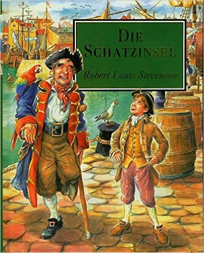 Die Schatzinsel (Illustriert) (German Edition)