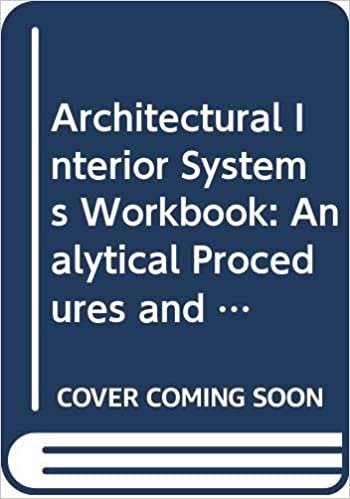 indir Architectural Interior Systems Workbook: Analytical Procedures and Examples
