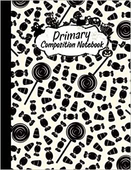 indir Primary Composition Notebook: Halloween Clothes, Composition Book, draw and write a journal, 120 Sheets, 8.5 in x 11 in, Halloween Clothes Soft Durable Cover.