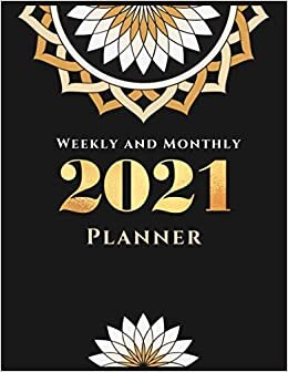 indir Weekly and Monthly 2021 Planner: January to December Weekly and Monthly Organizer Calendar Schedule + Agenda, List of Contacts and Birthday Reminder, ... Inches, Gift Idea for Men Women All Ages