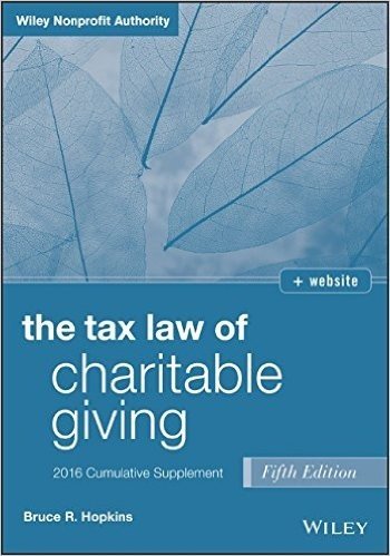 The Tax Law of Charitable Giving 2016 Cumulative Supplement baixar