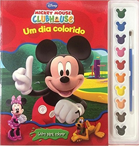 Mickey Mouse. Um Dia Colorido - Coleção Disney Aquarela