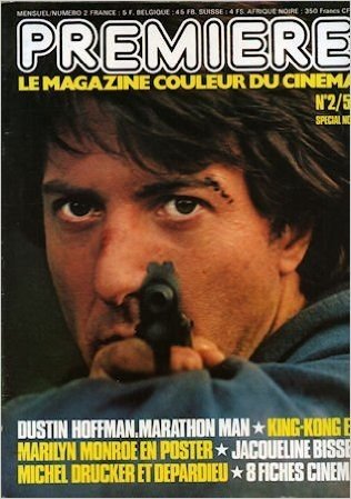Première n° 2 - Dustin Hoffman (couverture)/King-Kong/Marylin Monroe/Jacqueline Bisset/Depardieu