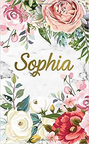 Sophia: 2020-2021 Nifty 2 Year Monthly Pocket Planner and Organizer with Phone Book, Password Log & Notes | Two-Year (24 Months) Agenda and Calendar | ... Floral Personal Name Gift for Girls & Women