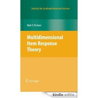 Multidimensional Item Response Theory (Statistics for Social and Behavioral Sciences) [Kindle-editie]