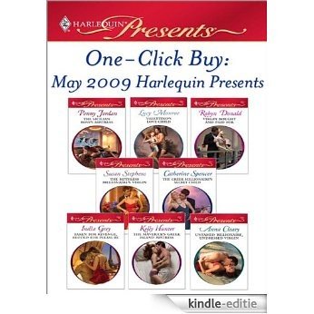 One-Click Buy: May 2009 Harlequin Presents: The Sicilian Boss's Mistress\Valentino's Love-Child\Virgin Bought and Paid For\The Ruthless Billionaire's Virgin\The ... Child\Taken for Revenge, Bedded for Pleasure [Kindle-editie] beoordelingen