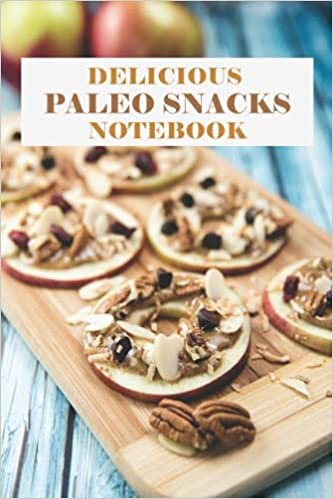 indir Delicious Paleo Snacks Notebook: Notebook|Journal| Diary/ Lined - Size 6x9 Inches 100 Pages