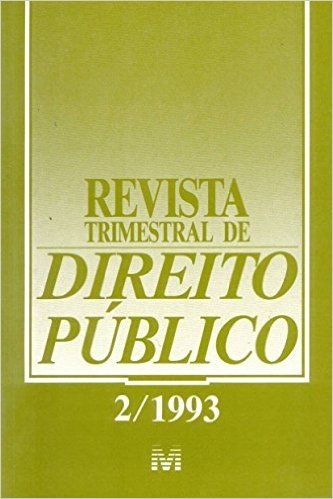 Revista Trimestral De Direito Publico