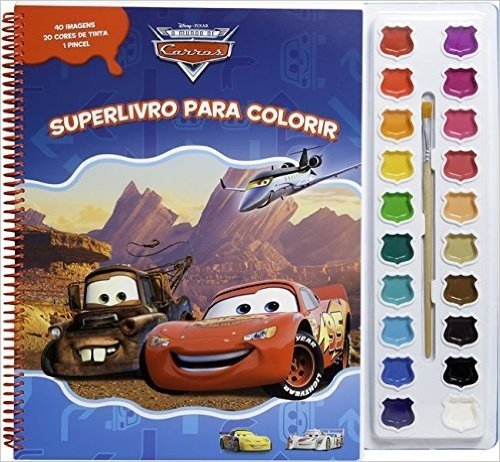 Superlivro Para Colorir. Carros - Coleção Disney