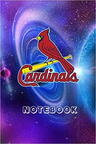 MLB St Louis Cardinals Notebook Soft Cover 100 Pages 6 x 9 Inches | Christmas, Thankgiving , Halloween Gifts #10