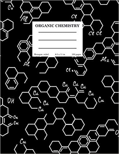 Organic Chemistry: Hexagonal Graph Paper Notebook, 100 pages, 8.5 x 11'', for chemistry and biochemistry students
