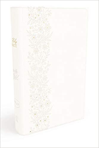 indir NKJV, Bride&#39;s Bible, Leathersoft, White, Red Letter Edition, Comfort Print