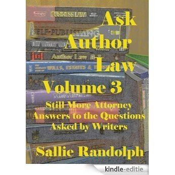 Ask Author Law Volume 3 (English Edition) [Kindle-editie]