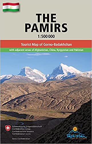 indir The Pamirs /Pamir: A tourist map of Gorno Badkhashan-Tajikistan and background information on the region (Gecko Maps)