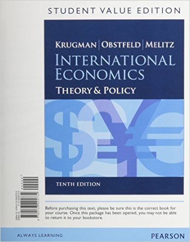 International Economics: Theory and Policy, Student Value Ediiton Plus New Myeconlab with Pearson Etext (2-Semester Access) -- Access Card Package