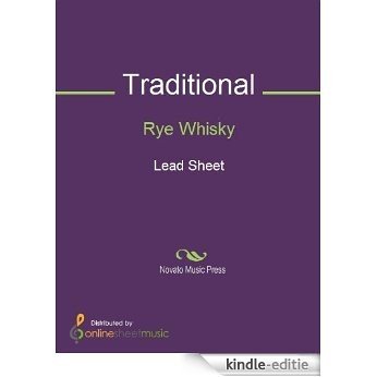Rye Whisky [Kindle-editie]