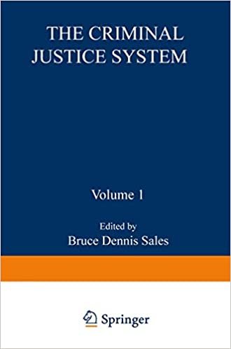 The Criminal Justice System (Perspectives in Law & Psychology (1), Band 1)