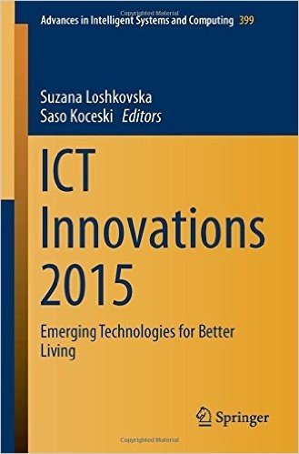 Ict Innovations 2015: Emerging Technologies for Better Living baixar