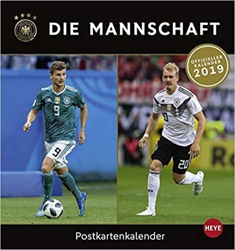 DFB Sammelkartenkalender - Kalender 2019