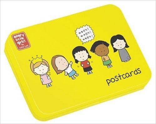 Angry Little Girls: Postcards in a Tin Box