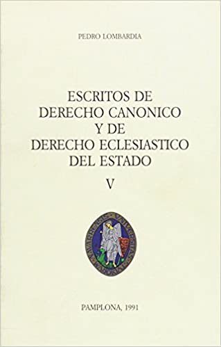 Escritos de Derecho Canónico y de Derecho eclesiástico del Estado (Colección canónica): Tomo 5