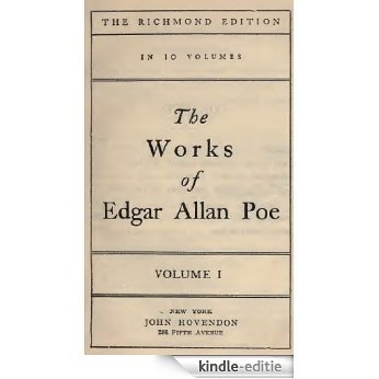 The works of Edgar Allan Poe Volume 1 (English Edition) [Kindle-editie]