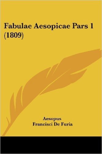 Fabulae Aesopicae Pars 1 (1809)