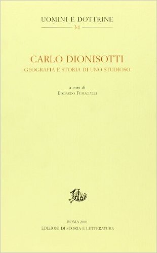 Carlo Dionisotti Geografia E Storia Della Letteratura Italiana Pdf