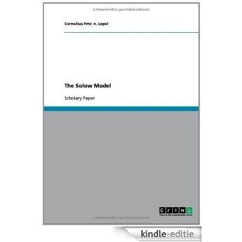 The Solow Model [Kindle-editie]
