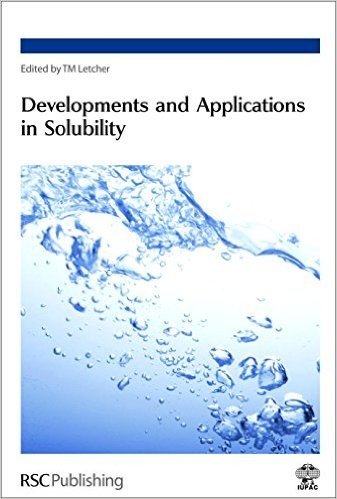 Developments and Applications in Solubility: Rsc baixar