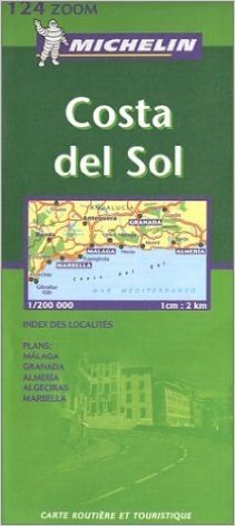 Michelin Spain, Costa del Sol Zoom Map No. 124