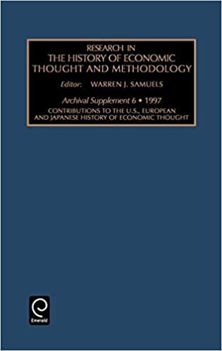 Res Hist Econ Thought Rhets6h (Research in the History of Economic Thought and Methodology, Band 6): 6th Supplement