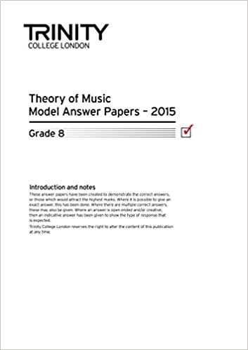 Trinity College London Theory of Music Past Paper (2015) Grade 8
