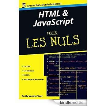 HTML et Javascript Poche Pour les Nuls [Kindle-editie]