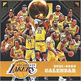 indir Los Angeles Lakers Calendar 2021-2022: 18-month Grid Mini Sport Calendar for all fans!!!