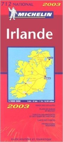 Michelin Ireland Map No. 712(923)