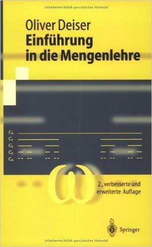 Einfa1/4hrung in Die Mengenlehre: Die Mengenlehre Georg Cantors Und Ihre Axiomatisierung Durch Ernst Zermelo
