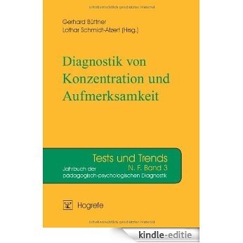 Diagnostik von Konzentration und Aufmerksamkeit [Kindle-editie]