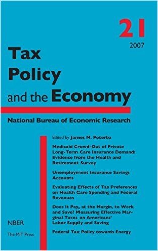 Tax Policy and the Economy, Volume 21