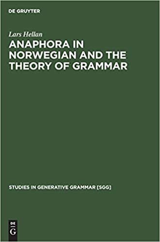 Anaphora in Norwegian and the Theory of Grammar (Studies in Generative Grammar [SGG])