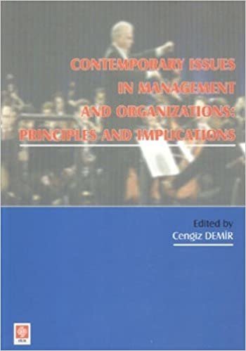 CONTEMPORARY ISSUES IN MANAGEMENT AND ORGANI.