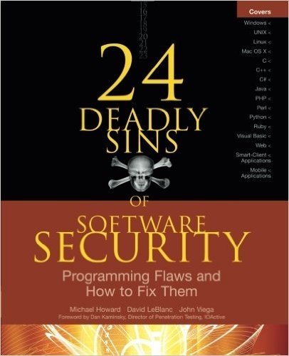 24 Deadly Sins of Software Security: Programming Flaws and How to Fix Them baixar