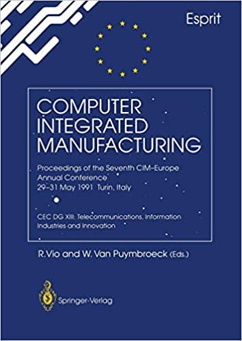 Computer Integrated Manufacturing: Proceedings