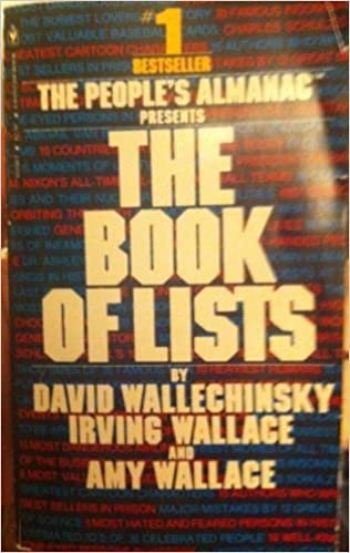 BOOK OF LIST